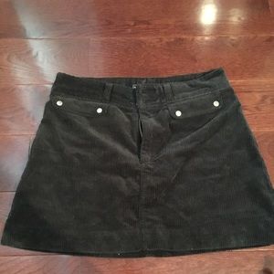 Abercrombie corduroy skirt